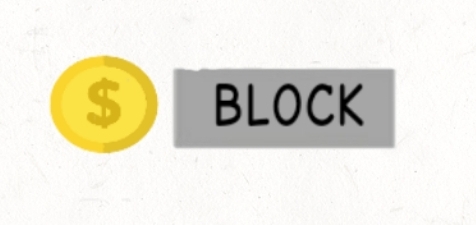 BLOCK coin 1€