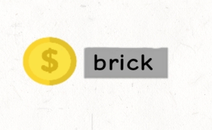 brick coin 0,50€